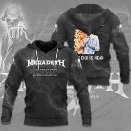 Vintage Megadeth Rock Band 3d Print Hoodies Men Women Fashion Hoodie Teens Sweatshit Unisex Sweats Women Clothing Oversized