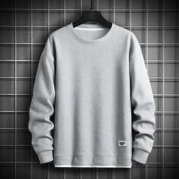 2023 Solid Color Sweatshirt Men Hip Hop Streetwear Long Sleeve O Neck Pullovers Mens Sportswear Fashion Causal Sweatshirt Tops