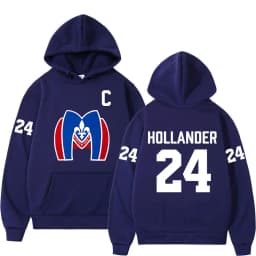 Heated Rivalry Shane Hollander 24 Montreal Metros Hoodies Men's Women Hip Hop Fashion Sweatshirts Casual Long Sleeves Pullovers