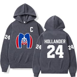 Heated Rivalry Shane Hollander 24 Montreal Metros Hoodies Men's Women Hip Hop Fashion Sweatshirts Casual Long Sleeves Pullovers