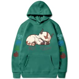90s Casual Sweatshirts Avatar The Last Airbender Y2k Mens Hoodies Streetwear Hip Hop Harajuku Pullovers Fashion Mange Clothes