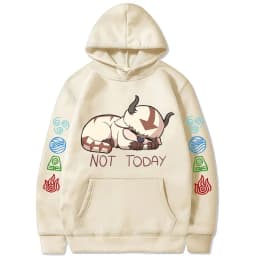 90s Casual Sweatshirts Avatar The Last Airbender Y2k Mens Hoodies Streetwear Hip Hop Harajuku Pullovers Fashion Mange Clothes