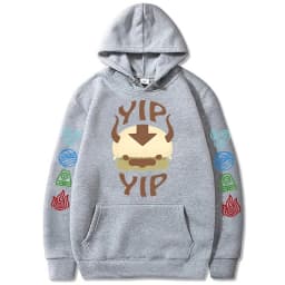 90s Casual Sweatshirts Avatar The Last Airbender Y2k Mens Hoodies Streetwear Hip Hop Harajuku Pullovers Fashion Mange Clothes