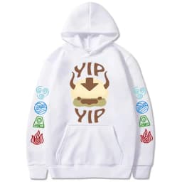 90s Casual Sweatshirts Avatar The Last Airbender Y2k Mens Hoodies Streetwear Hip Hop Harajuku Pullovers Fashion Mange Clothes