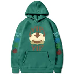90s Casual Sweatshirts Avatar The Last Airbender Y2k Mens Hoodies Streetwear Hip Hop Harajuku Pullovers Fashion Mange Clothes