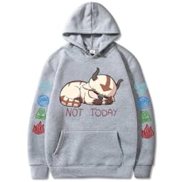 90s Casual Sweatshirts Avatar The Last Airbender Y2k Mens Hoodies Streetwear Hip Hop Harajuku Pullovers Fashion Mange Clothes