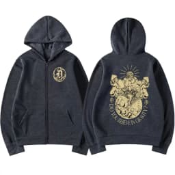 Anime Jojo Bizarre Adventure Zipper Hoodies Dio Brando Manga Zip Up Hooded Sweatshirts Men Women Fashion Casual Pullovers Coats