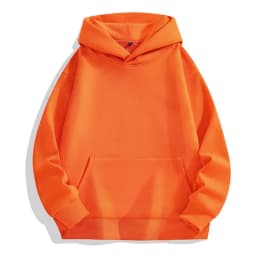 2025 New Thick 480gsm 100% Cotton Hooded Hoodies For Men Unisex Winter Oversized Loose Basic Solid Sweatshirts Pullovers Coats
