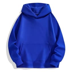 2025 New Thick 480gsm 100% Cotton Hooded Hoodies For Men Unisex Winter Oversized Loose Basic Solid Sweatshirts Pullovers Coats