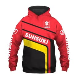 Suzuki 3D Print Men's Sports Hoodie Fashion Street Casual Men's Sweatshirt Jacket 2026