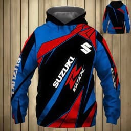 Suzuki 3D Print Men's Sports Hoodie Fashion Street Casual Men's Sweatshirt Jacket 2026