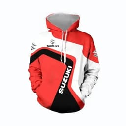 Suzuki 3D Print Men's Sports Hoodie Fashion Street Casual Men's Sweatshirt Jacket 2026