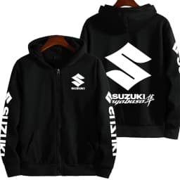 Suzuki Hayabusa Logo Motorcycle Racing Team Men Zipper Hoodie 2026 Fashion Women Sweatshirt Spring Autumn Couple Jackets Coat
