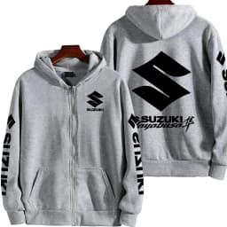 Suzuki Hayabusa Logo Motorcycle Racing Team Men Zipper Hoodie 2026 Fashion Women Sweatshirt Spring Autumn Couple Jackets Coat