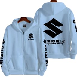 Suzuki Hayabusa Logo Motorcycle Racing Team Men Zipper Hoodie 2026 Fashion Women Sweatshirt Spring Autumn Couple Jackets Coat