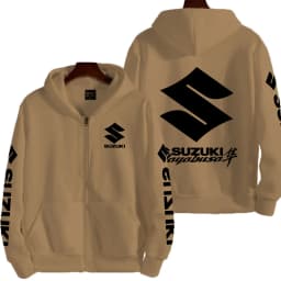 Suzuki Hayabusa Logo Motorcycle Racing Team Men Zipper Hoodie 2026 Fashion Women Sweatshirt Spring Autumn Couple Jackets Coat
