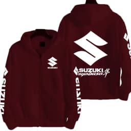 Suzuki Hayabusa Logo Motorcycle Racing Team Men Zipper Hoodie 2026 Fashion Women Sweatshirt Spring Autumn Couple Jackets Coat