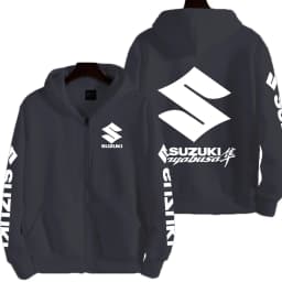 Suzuki Hayabusa Logo Motorcycle Racing Team Men Zipper Hoodie 2026 Fashion Women Sweatshirt Spring Autumn Couple Jackets Coat