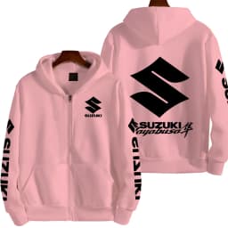 Suzuki Hayabusa Logo Motorcycle Racing Team Men Zipper Hoodie 2026 Fashion Women Sweatshirt Spring Autumn Couple Jackets Coat