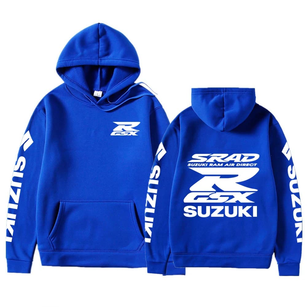 Suzuki GSX R Logo Motorcycle Racing Team Men Hoodie 2026 New Fashion Women Sweatshirt Spring Autumn Sports Couple Pullover Tops