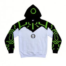 Button Cartoon Upgrade Hoodies Casual Sweatshirt Streetwear Hoodie Harajuku Hip Hop Punk Creative Personality Goth Men Clothing