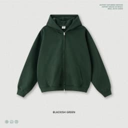 ZODF Trendy 2025 Heavy Weight 445gsm Zipper Hoodies For Man Unisex Casual Zip-up Hooded SweatShirts Coats HY1102