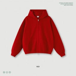 ZODF Trendy 2025 Heavy Weight 445gsm Zipper Hoodies For Man Unisex Casual Zip-up Hooded SweatShirts Coats HY1102