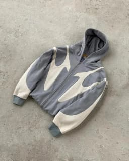 Y2K Streetwear Zip Up Hoodie Harajuku Patchwork Goth Vintage Hip Hop Oversized Hoodie Men Women Sweatshirt Fashion Casual Tops