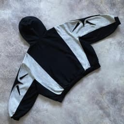 Y2K Streetwear Zip Up Hoodie Harajuku Patchwork Goth Vintage Hip Hop Oversized Hoodie Men Women Sweatshirt Fashion Casual Tops