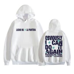 Lucho Rk La Pantera Fasssilito Tour 2026 Print Hoodies Men Women Fashion Trend Gothic Sweatshirts Casual High Quality Pullovers