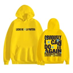 Lucho Rk La Pantera Fasssilito Tour 2026 Print Hoodies Men Women Fashion Trend Gothic Sweatshirts Casual High Quality Pullovers