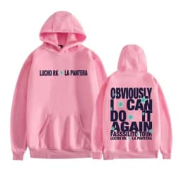 Lucho Rk La Pantera Fasssilito Tour 2026 Print Hoodies Men Women Fashion Trend Gothic Sweatshirts Casual High Quality Pullovers