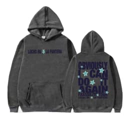 Lucho Rk La Pantera Fasssilito Tour 2026 Print Hoodies Men Women Fashion Trend Gothic Sweatshirts Casual High Quality Pullovers