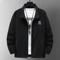 Autumn fleece Sweatshirts men's new double-sided fleece oversized fleece jacket 12xl 190kg 11XL zip up sweatshirt