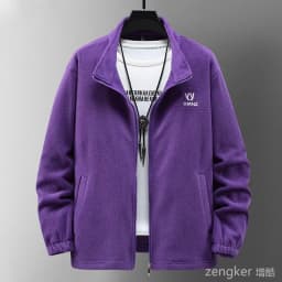 Autumn fleece Sweatshirts men's new double-sided fleece oversized fleece jacket 12xl 190kg 11XL zip up sweatshirt