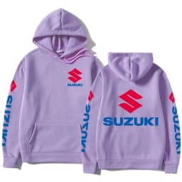Suzuki Logo Motorcycle Racing Team Men Hoodie 2026 New Casual Women Sweatshirt Spring Autumn Couple Oversized Pullover Tops