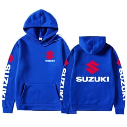 Suzuki Logo Motorcycle Racing Team Men Hoodie 2026 New Casual Women Sweatshirt Spring Autumn Couple Oversized Pullover Tops