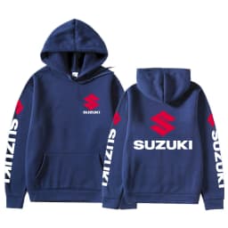 Suzuki Logo Motorcycle Racing Team Men Hoodie 2026 New Casual Women Sweatshirt Spring Autumn Couple Oversized Pullover Tops