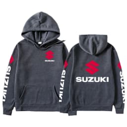 Suzuki Logo Motorcycle Racing Team Men Hoodie 2026 New Casual Women Sweatshirt Spring Autumn Couple Oversized Pullover Tops
