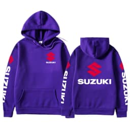 Suzuki Logo Motorcycle Racing Team Men Hoodie 2026 New Casual Women Sweatshirt Spring Autumn Couple Oversized Pullover Tops