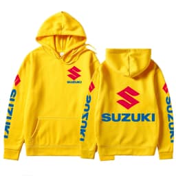 Suzuki Logo Motorcycle Racing Team Men Hoodie 2026 New Casual Women Sweatshirt Spring Autumn Couple Oversized Pullover Tops