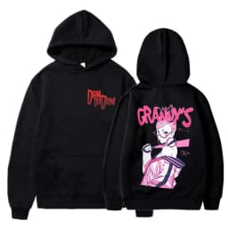 Anime DANDADAN Hoodies Manga Ayase Momo Okarun Hoodie Men Women Casual Hoodie Fashion Streetwear Dan Da Dan Hooded Sweatshirts