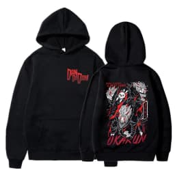 Anime DANDADAN Hoodies Manga Ayase Momo Okarun Hoodie Men Women Casual Hoodie Fashion Streetwear Dan Da Dan Hooded Sweatshirts