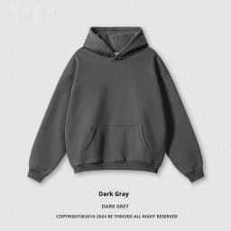 European-and-American-Street-Fashion-Autumn-Men's-Solid-Color-Loose-Thick-Hooded-Sweatshirt-Neutral-Plus-Velvet-Sweatshirt