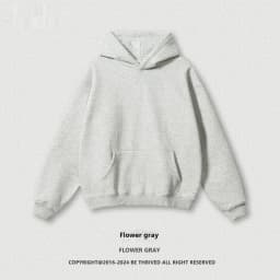 European-and-American-Street-Fashion-Autumn-Men's-Solid-Color-Loose-Thick-Hooded-Sweatshirt-Neutral-Plus-Velvet-Sweatshirt