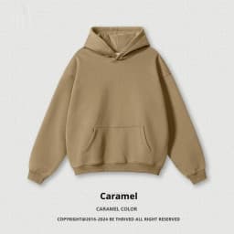 European-and-American-Street-Fashion-Autumn-Men's-Solid-Color-Loose-Thick-Hooded-Sweatshirt-Neutral-Plus-Velvet-Sweatshirt