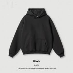 European-and-American-Street-Fashion-Autumn-Men's-Solid-Color-Loose-Thick-Hooded-Sweatshirt-Neutral-Plus-Velvet-Sweatshirt