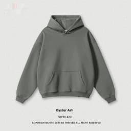 European-and-American-Street-Fashion-Autumn-Men's-Solid-Color-Loose-Thick-Hooded-Sweatshirt-Neutral-Plus-Velvet-Sweatshirt