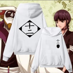 Anime Bleach Kuchiki Byakuya Abarai Renji Hoodies sweatshirt Cosplay Gotei 6 Streetwear Man Woman oversized hoodies