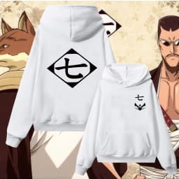 Anime Bleach Kuchiki Byakuya Abarai Renji Hoodies sweatshirt Cosplay Gotei 6 Streetwear Man Woman oversized hoodies